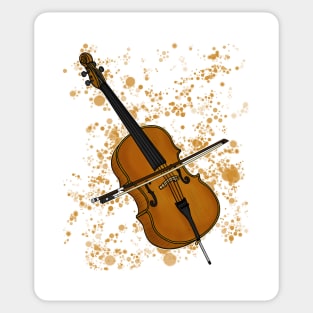 Cello Cellist String Teacher Musician Sticker